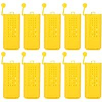 TOPINCN 10 UNIDS Beekeeping Crianza Copa Kit De Plástico Abeja Reina Jaulas Rodillo Transporte Caja Colector Apicultor…